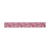 Bandeau De Faire-part Camouflage rose (Plat)