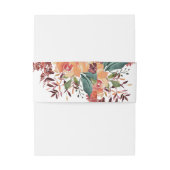 Bandeau De Faire-part Carte de réponse RSVP de petite citrouille d'autom (Dos Example)