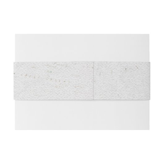 Bandeau De Faire-part Carte Gold Foil World Destination Mariage Monogram (Dos exemple)