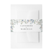 Bandeau De Faire-part Cascade Florale Mariage moderne élégant (Devant example)