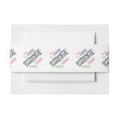 Bandeau De Faire-part Casse-cou SUPÉRIEUR de gymnastique (Devant Example)