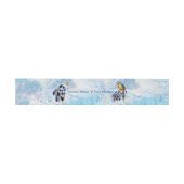 Bandeau De Faire-part Catcher de rêve bleu exotique stationnaire (Plat)