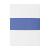Bandeau De Faire-part "Celebration Blue" (Dos Example)