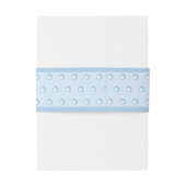 Bandeau De Faire-part Céramique Lace Bleu clair (Dos Example)