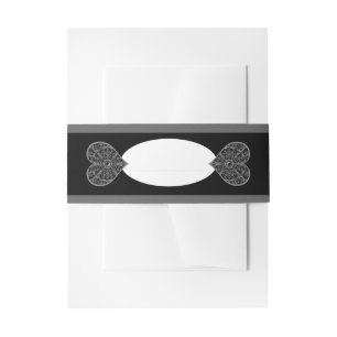 Bandeau De Faire-part Céramique noir