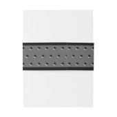 Bandeau De Faire-part Céramique noir (Dos Example)