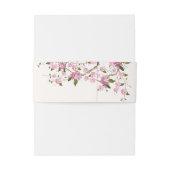 Bandeau De Faire-part Cerise japonaise (Dos Example)