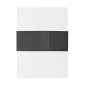 Bandeau De Faire-part Chalkboard Shamrock, Saint Patrick's Day (Dos Example)