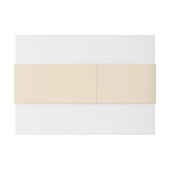 Bandeau De Faire-part Champagne Brown (Dos exemple)