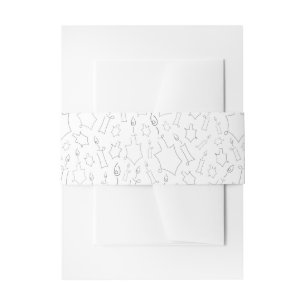 Bandeau De Faire-part Chanoukah