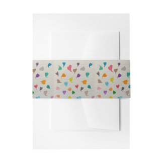 Bandeau De Faire-part Chevalière en serviette aquarelle