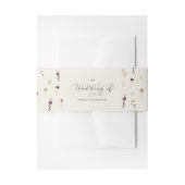 Bandeau De Faire-part Chic Fleurs sauvages ivoiriens automne automne aut (Devant example)