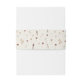 Bandeau De Faire-part Chic Fleurs sauvages ivoiriens automne automne aut (Dos Example)