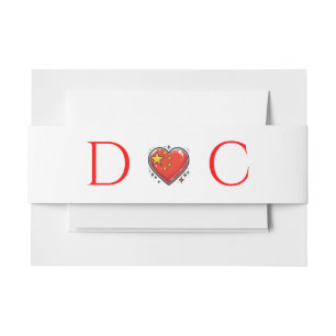 Bandeau De Faire-part Chine Mariage de couple