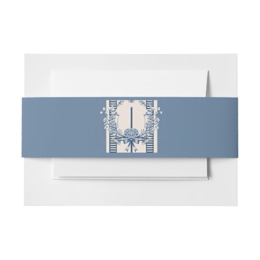 Bandeau De Faire-part Chinoiserie Chic Belly Band (Devant Example)