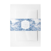 Bandeau De Faire-part Chinoiserie Motif Mariage ID1094 (Devant example)