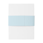 Bandeau De Faire-part Citrus Green & Coastal Blue Wedding (Dos Example)