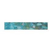 Bandeau De Faire-part Claude Monet Water Lilies Mariage (Plat)