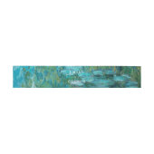 Bandeau De Faire-part Claude Monet Water Lilies Mariage (Plat)