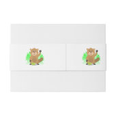 Bandeau De Faire-part Clipart de Mole (Dos exemple)