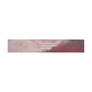 Bandeau De Faire-part Coeur gothique avec Fleur et Ailes.