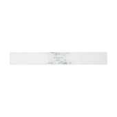 Bandeau De Faire-part Collection de Mariages couleur or bleu (Imiter) (Plat)