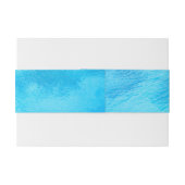 Bandeau De Faire-part Colombes blanches avec coeurs, bandeau ventral ent (Dos exemple)