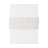 Bandeau De Faire-part Commande personnalisée Lindsey & Ray (Dos Example)