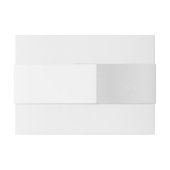 Bandeau De Faire-part Composition des papillons blancs et bleus (Dos exemple)