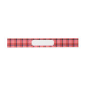 Bandeau De Faire-part Conception de tartan (Plat)