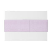 Bandeau De Faire-part cônes de pin mariage art toile ceinture violet (Dos exemple)