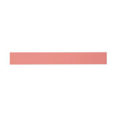 Bandeau De Faire-part Corail rose (Plat)