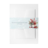 Bandeau De Faire-part Cosy Winter Rowan bouquet Mariage (Devant example)