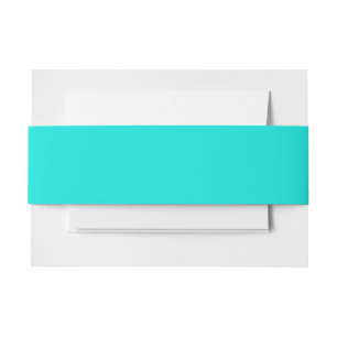 Bandeau De Faire-part Couleur Cool turquoise brillante