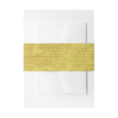 Bandeau De Faire-part Couleur or élégant (Devant example)