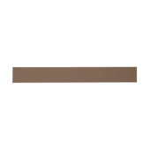 Bandeau De Faire-part Couleur solide Brown café (Plat)