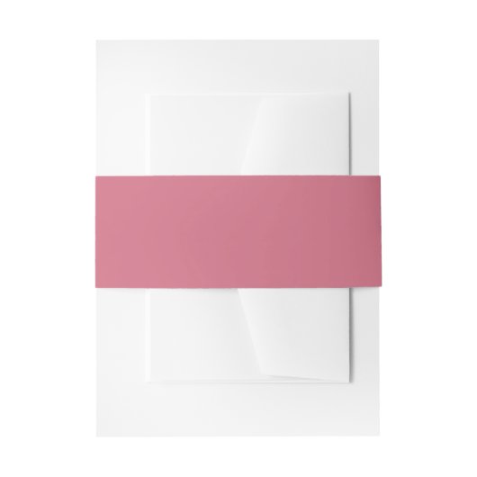 Bandeau De Faire-part Couleur tendance rose doux (Devant example)