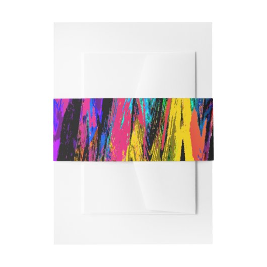 Bandeau De Faire-part Couleurs mixtes (Devant example)