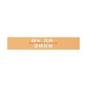 Bandeau De Faire-part Couleurs Vives (Plat)