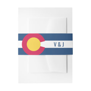 Bandeau De Faire-part Couple du Colorado