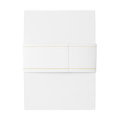 Bandeau De Faire-part Couronne de citron moderne | MARIAGE (Dos Example)