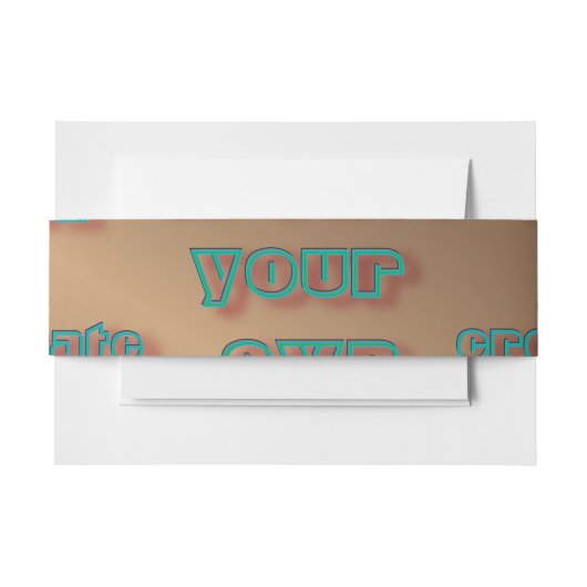 Bandeau De Faire-part 🤍 Créez votre propre Modèle personnalisé (Devant Example)