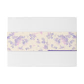 Bandeau De Faire-part Crème Spring Garden Collection (Dos exemple)