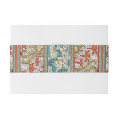 Bandeau De Faire-part Daffodique chintz papier peint à fleurs Art nouvea (Dos exemple)