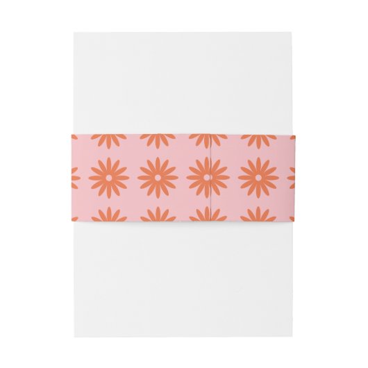 Bandeau De Faire-part Daisy (Dos Example)