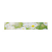 Bandeau De Faire-part Daisy Daisies Fleur Floral Mariage d'été (Plat)