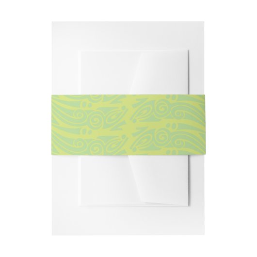 Bandeau De Faire-part DANSER DOLPHINS Bat mitzvah Invitation Wrap Band (Devant example)