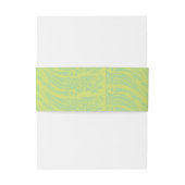 Bandeau De Faire-part DANSER DOLPHINS Bat mitzvah Invitation Wrap Band (Dos Example)