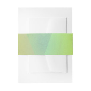 Bandeau De Faire-part Dégradé géométrique jaune moderne