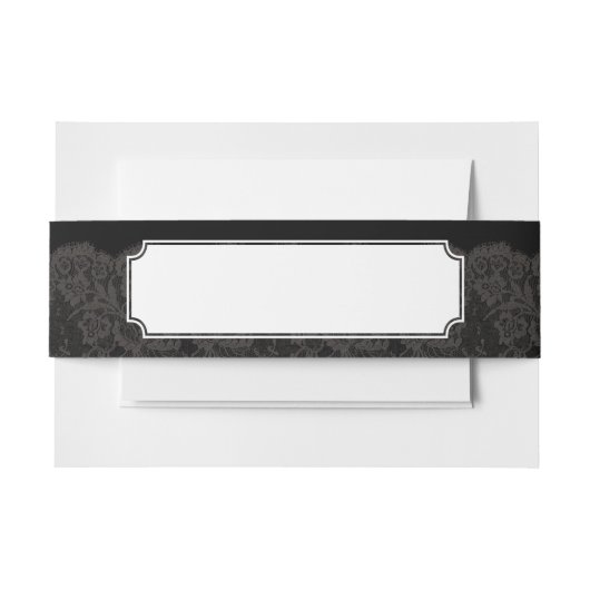 Bandeau De Faire-part Dentelle 2 (Devant Example)